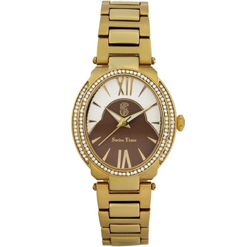 ساعت مچی SWISS TIME کد ST 401-GP/Wh.Br